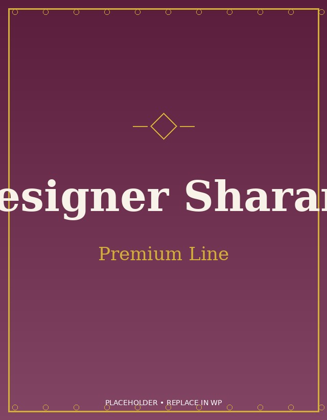 Designer premium sharara dress