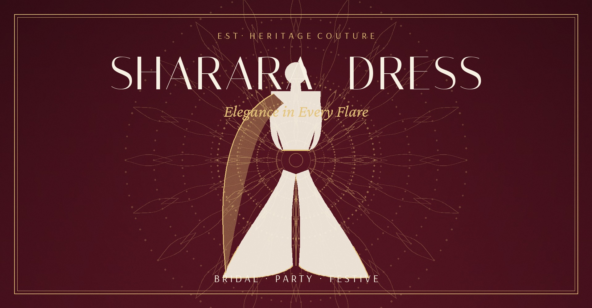 Designer sharara dress collection